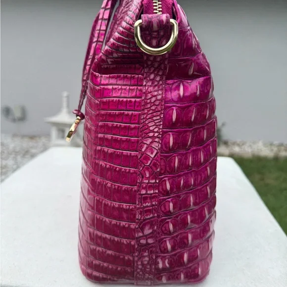 Brahmin Large Duxbury AND matching Veronica Wallet in Pink Potion